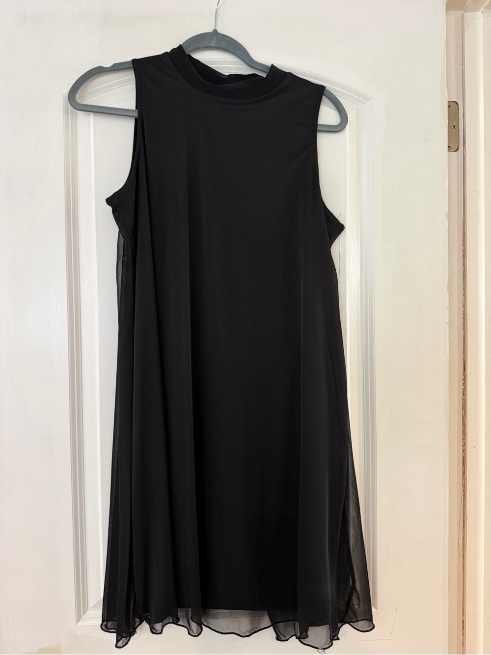 Annalee + Hope Black Sleeveless Mini Dress